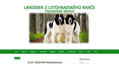 Desktop Screenshot of landseerka.com